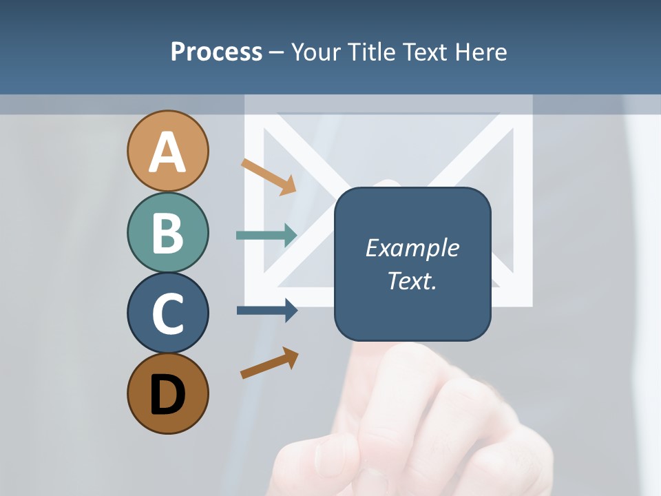 Business Enter Turn PowerPoint Template