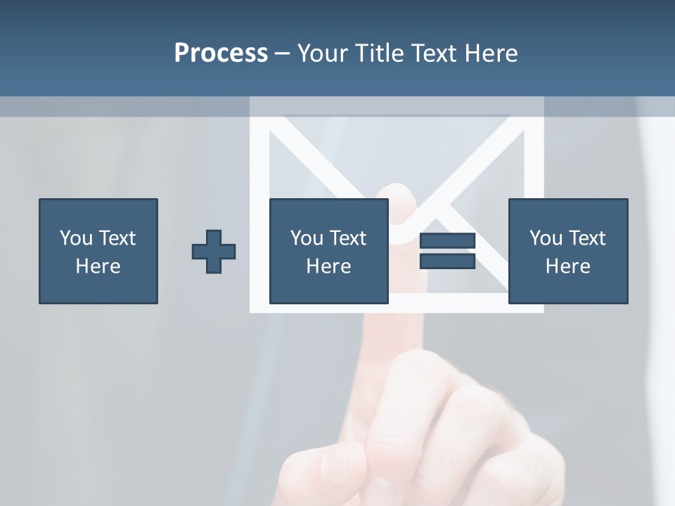 Business Enter Turn PowerPoint Template