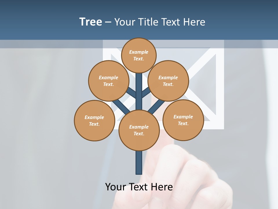 Business Enter Turn PowerPoint Template