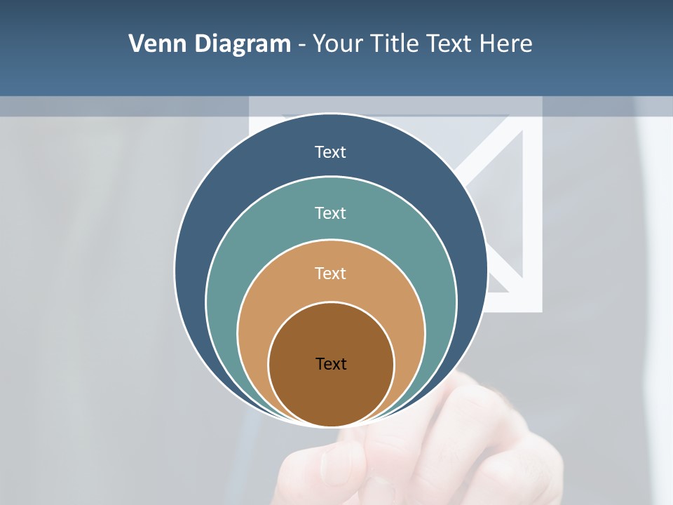 Business Enter Turn PowerPoint Template