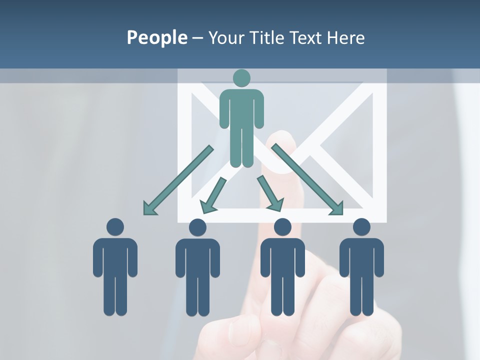 Business Enter Turn PowerPoint Template