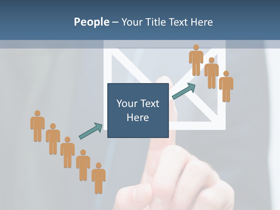 Business Enter Turn PowerPoint Template
