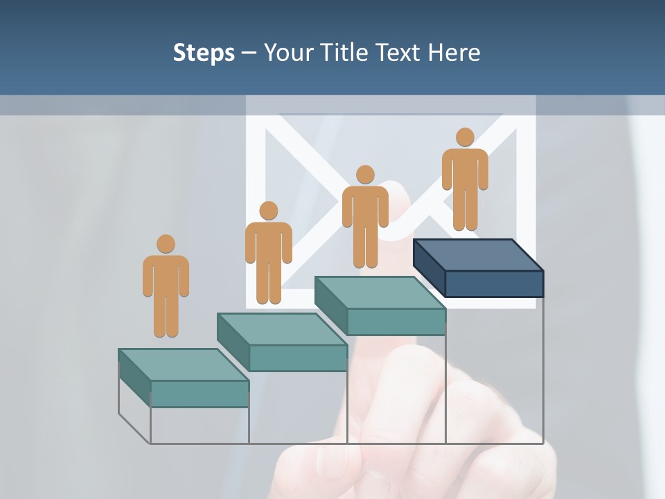 Business Enter Turn PowerPoint Template