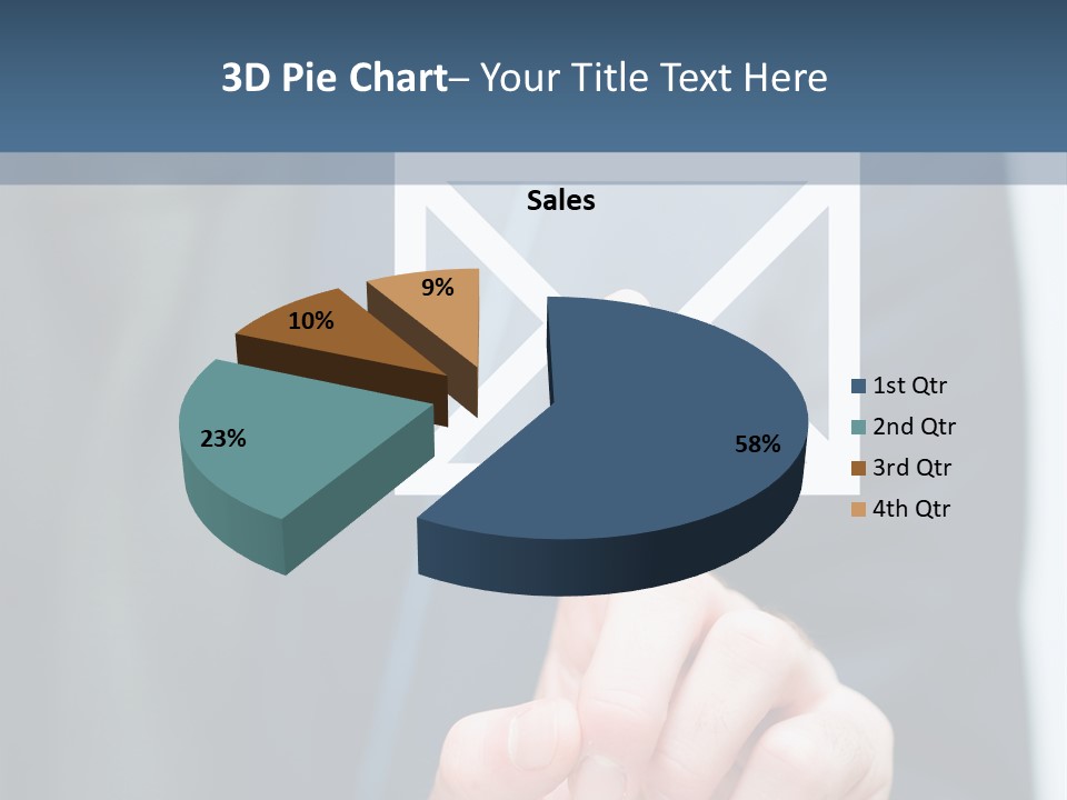 Business Enter Turn PowerPoint Template