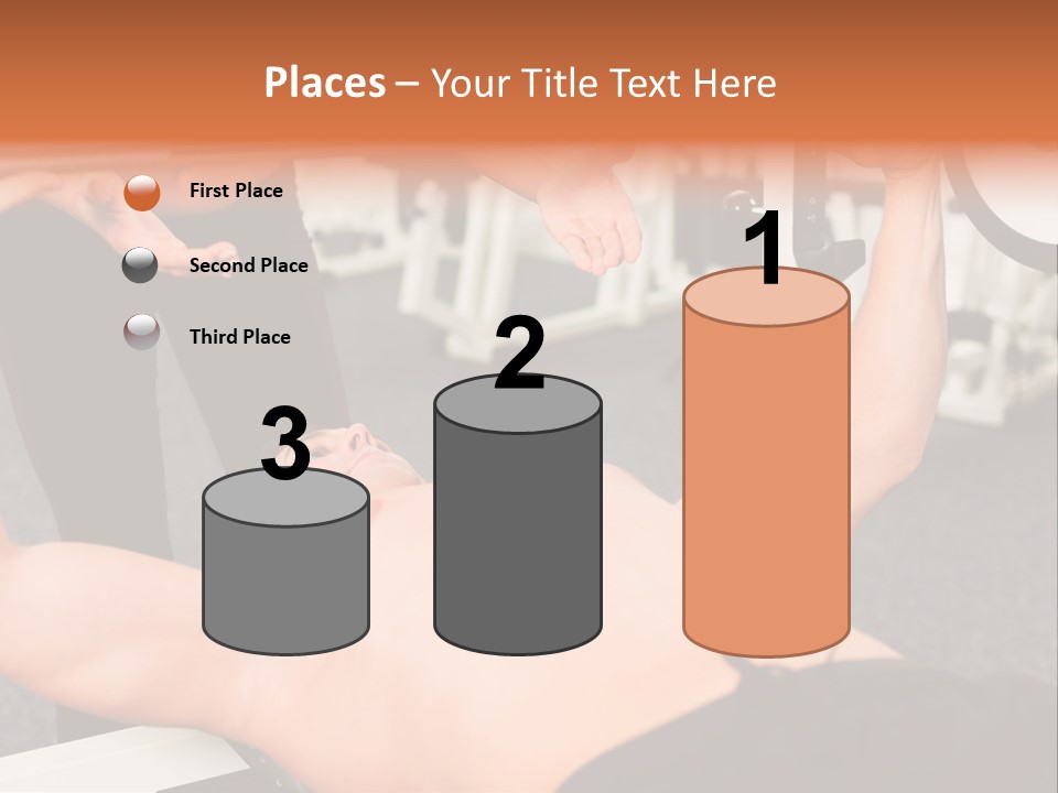 Sport Beautiful Personal Trainer PowerPoint Template