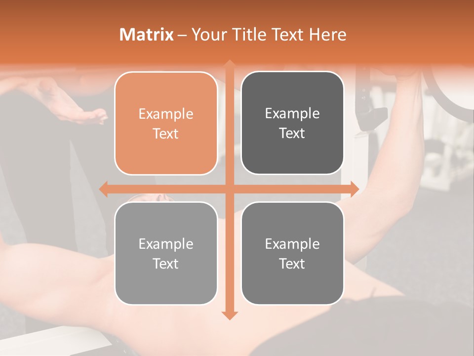 Sport Beautiful Personal Trainer PowerPoint Template