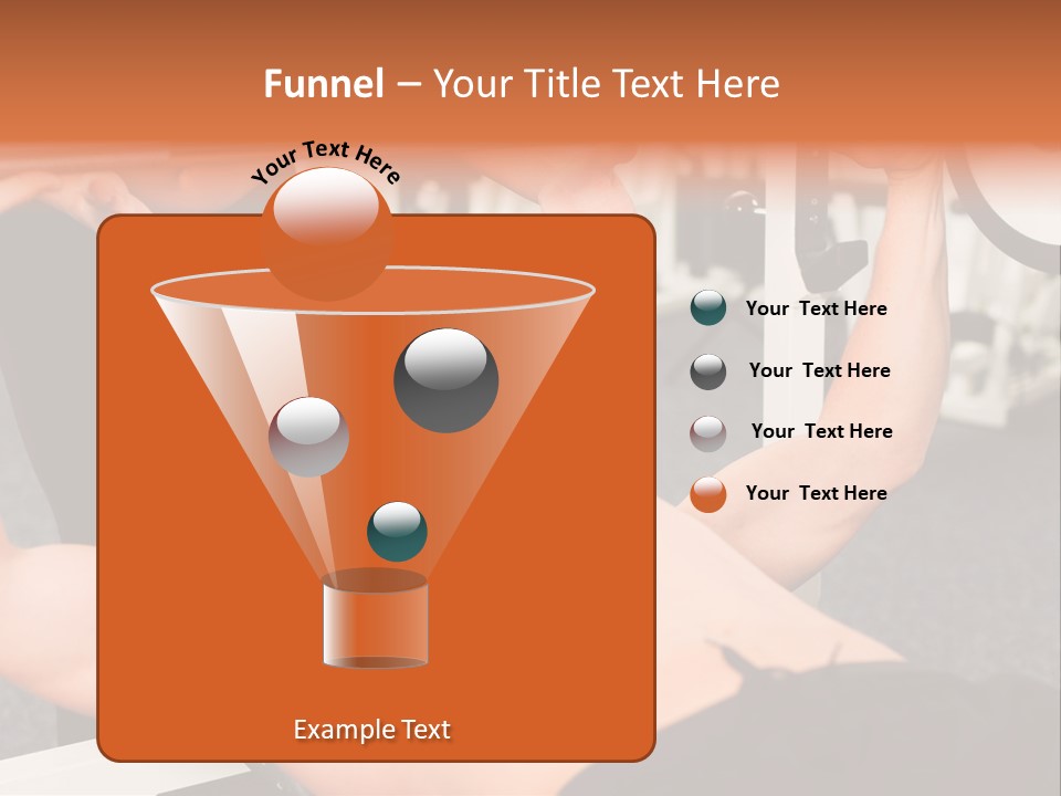Sport Beautiful Personal Trainer PowerPoint Template