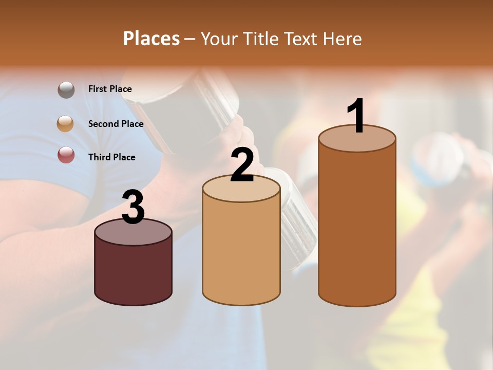 Sport Weights Sportive PowerPoint Template