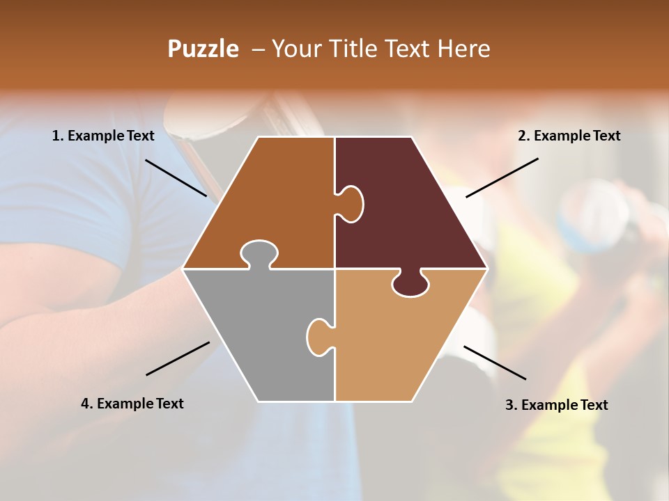 Sport Weights Sportive PowerPoint Template