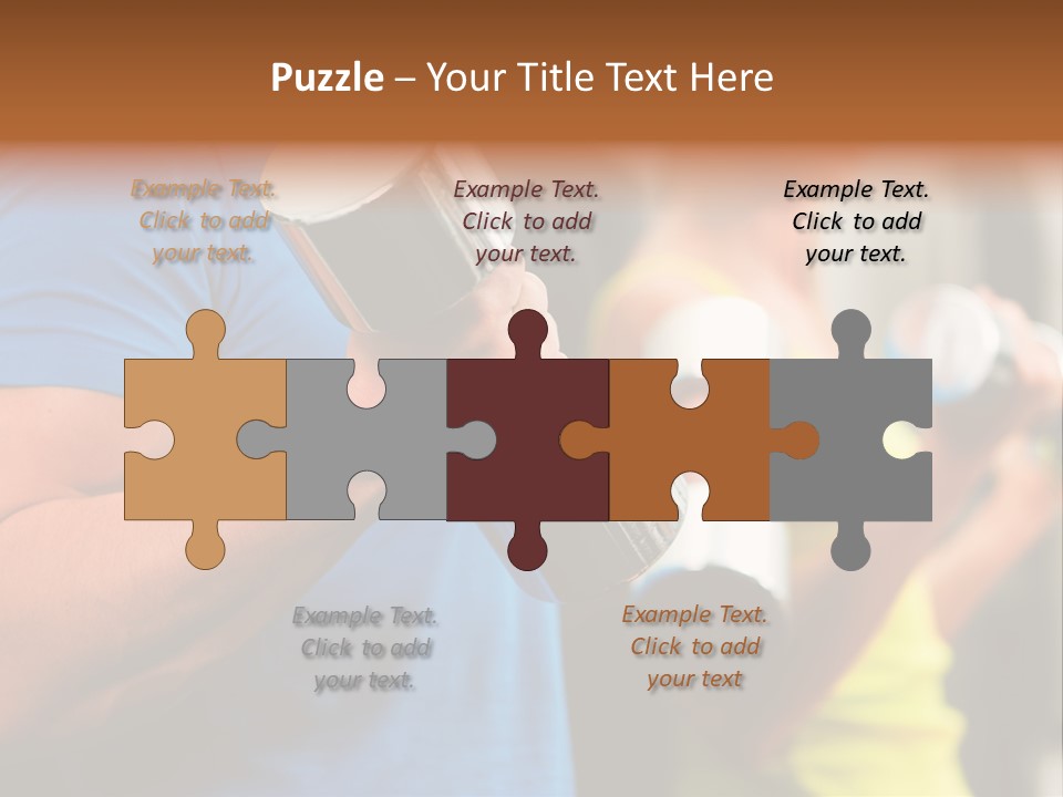 Sport Weights Sportive PowerPoint Template