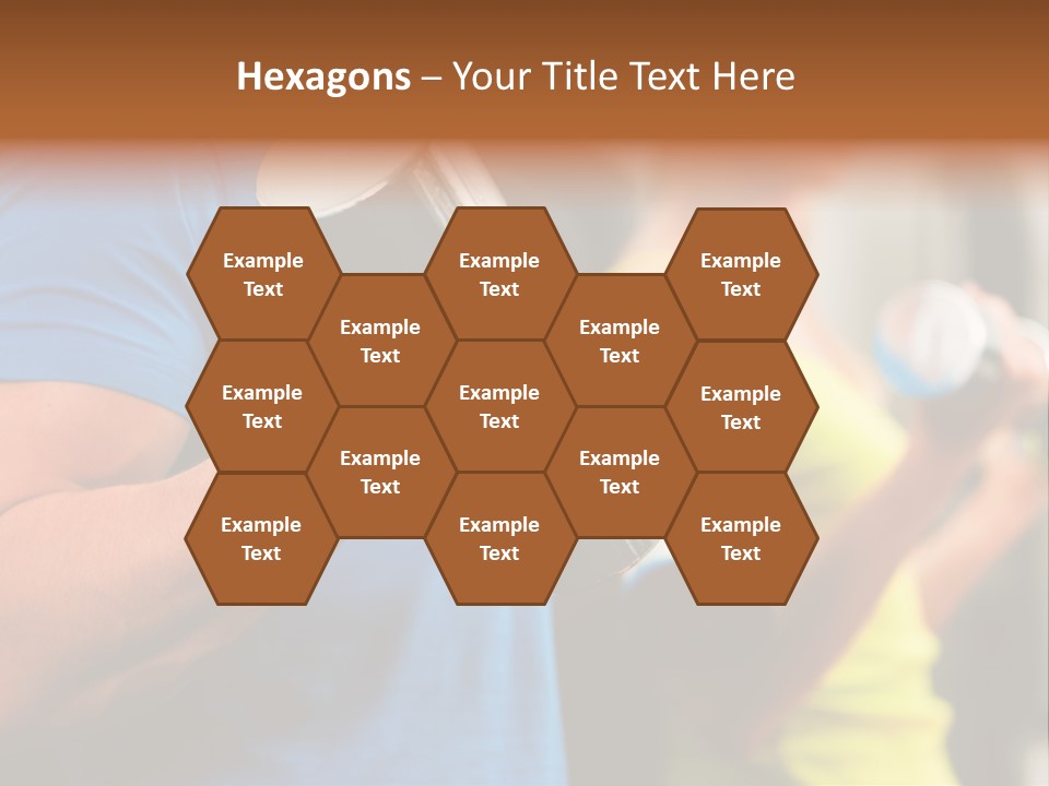 Sport Weights Sportive PowerPoint Template