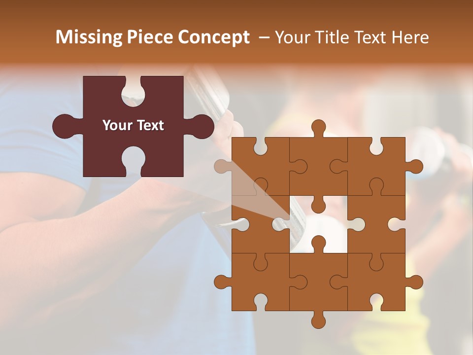 Sport Weights Sportive PowerPoint Template