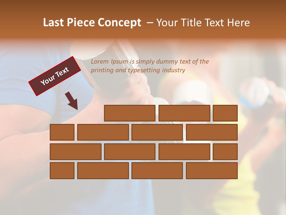 Sport Weights Sportive PowerPoint Template