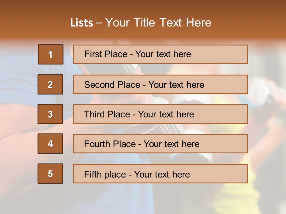 Sport Weights Sportive PowerPoint Template
