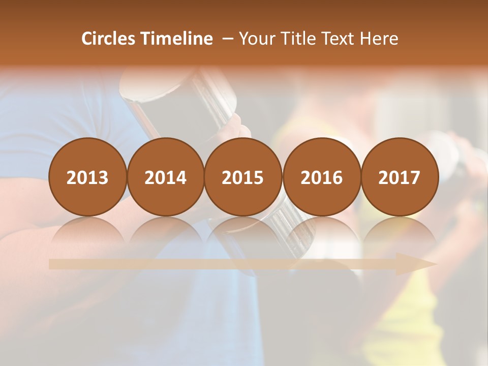 Sport Weights Sportive PowerPoint Template