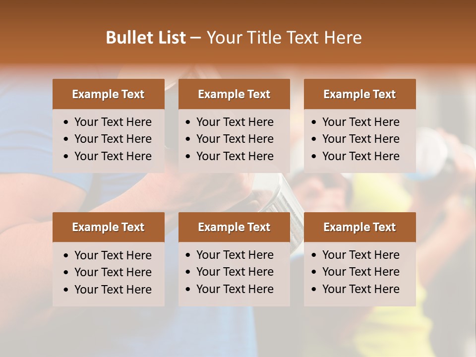 Sport Weights Sportive PowerPoint Template
