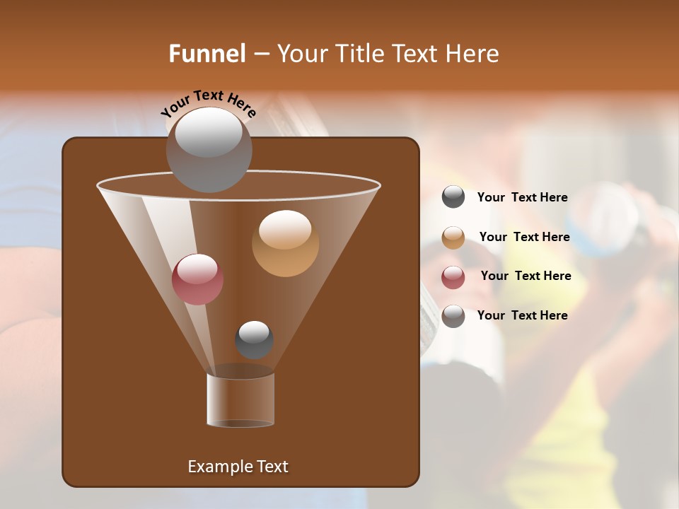Sport Weights Sportive PowerPoint Template