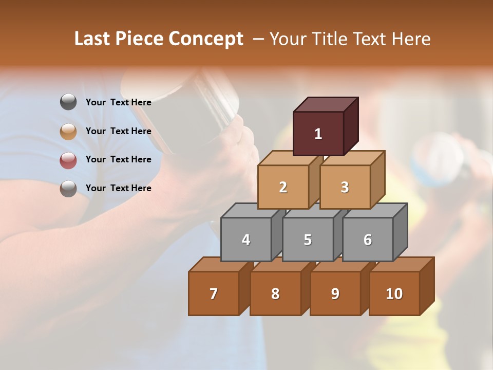 Sport Weights Sportive PowerPoint Template