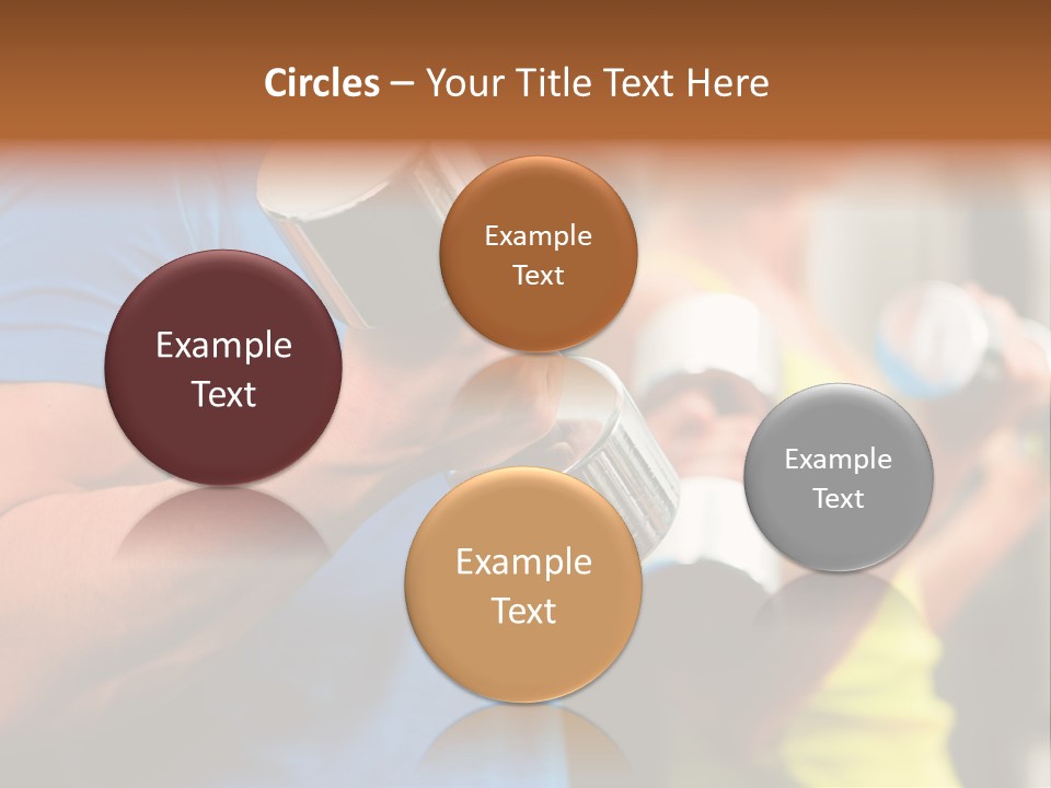 Sport Weights Sportive PowerPoint Template
