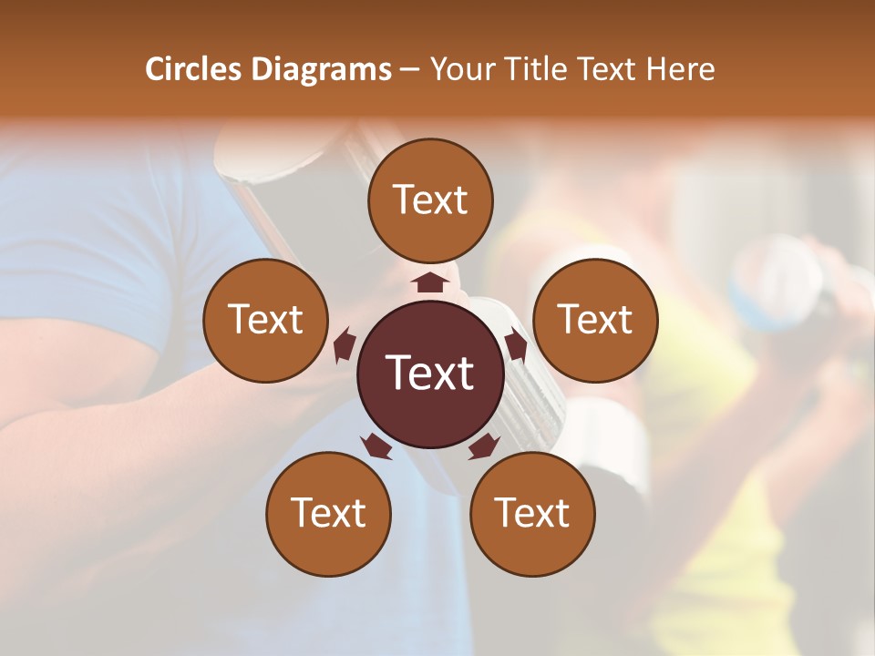 Sport Weights Sportive PowerPoint Template