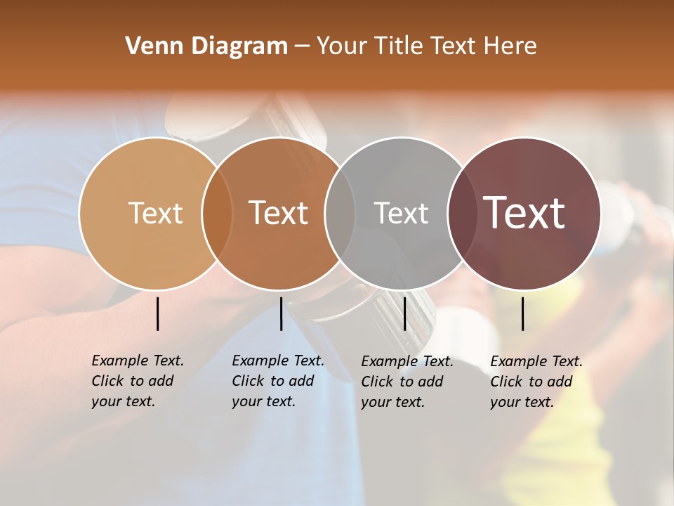 Sport Weights Sportive PowerPoint Template