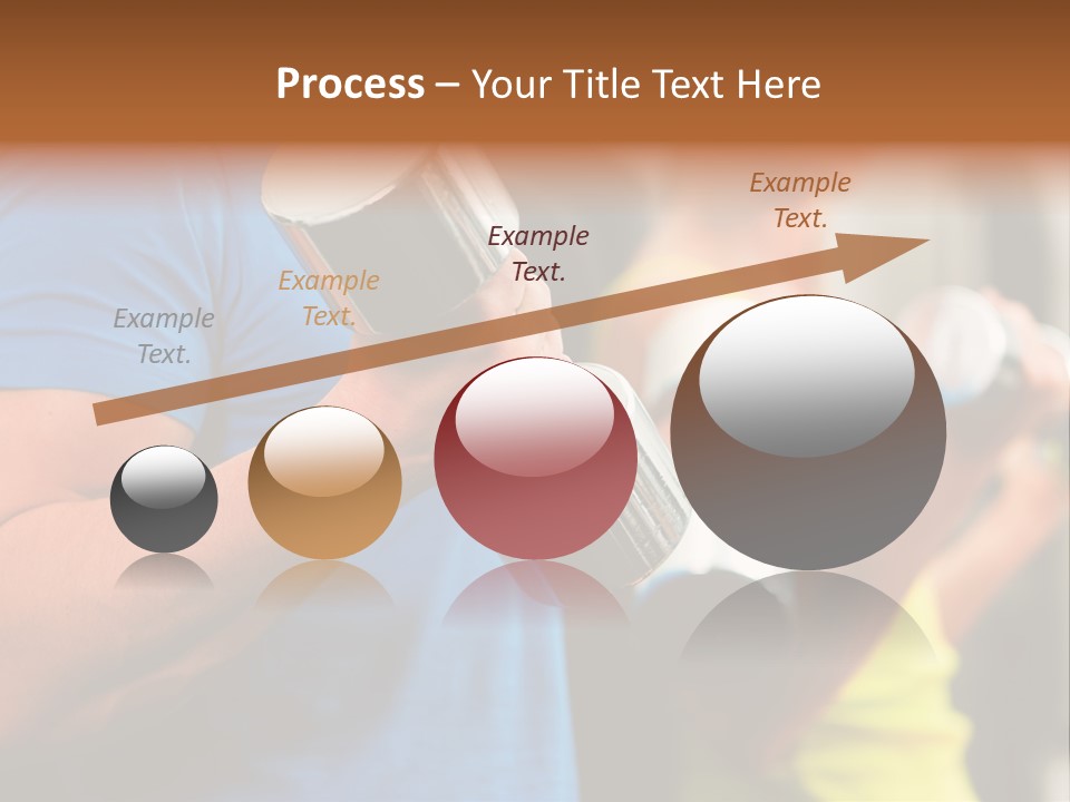 Sport Weights Sportive PowerPoint Template