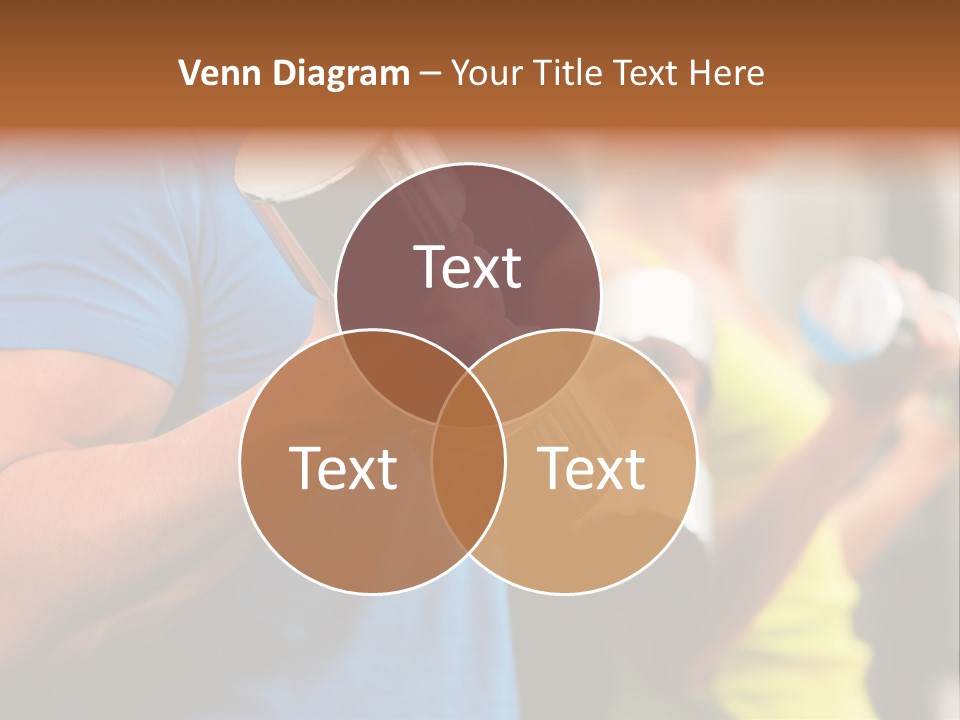 Sport Weights Sportive PowerPoint Template