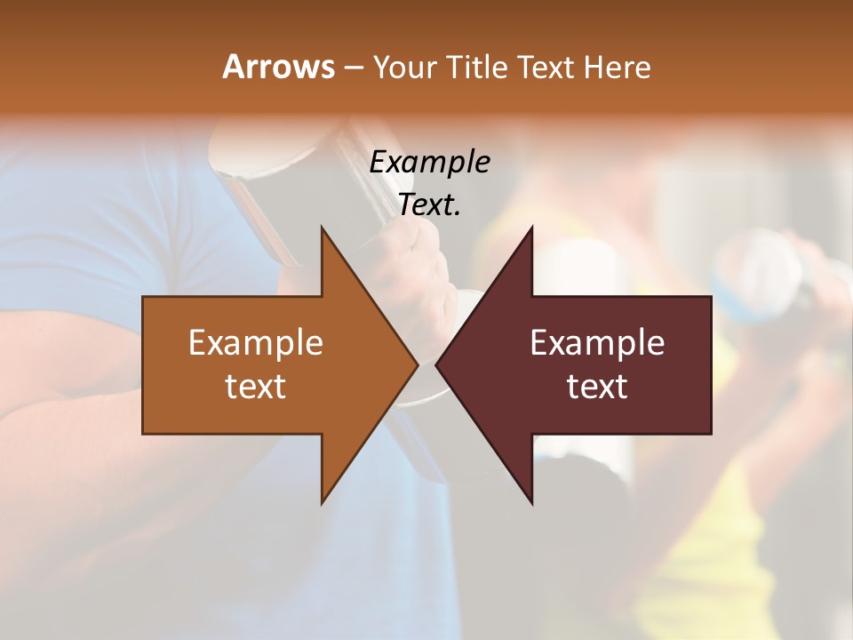 Sport Weights Sportive PowerPoint Template