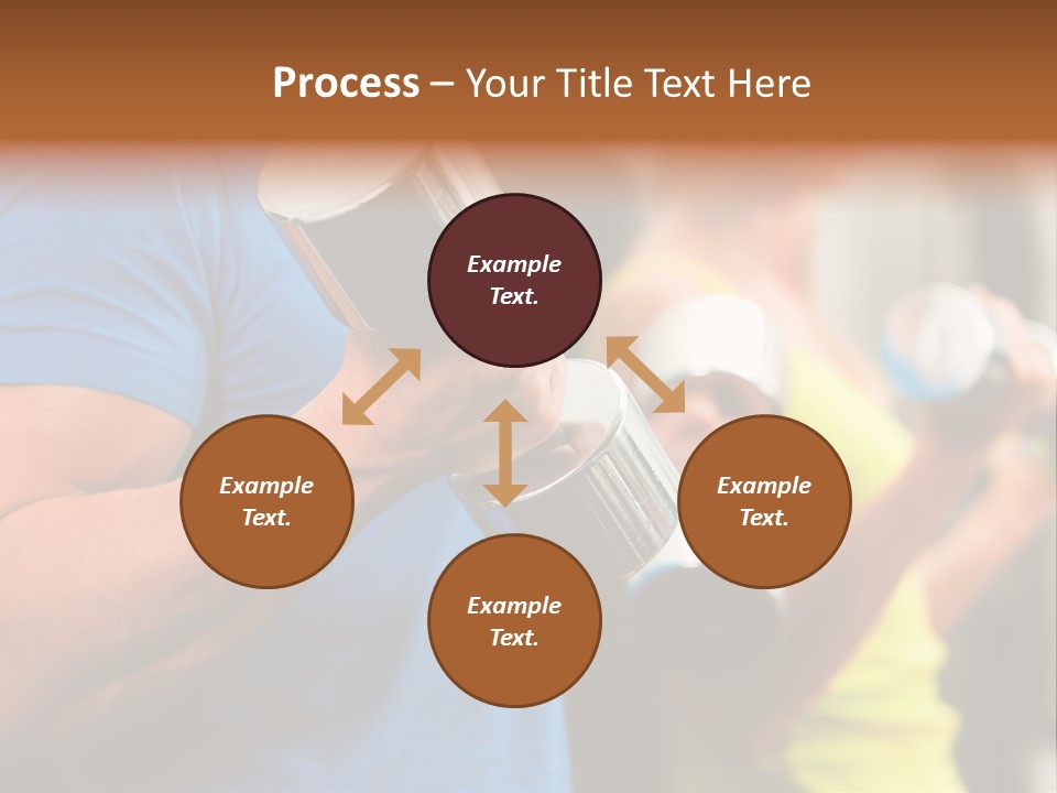 Sport Weights Sportive PowerPoint Template
