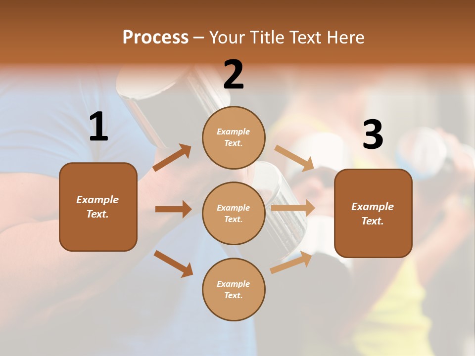 Sport Weights Sportive PowerPoint Template