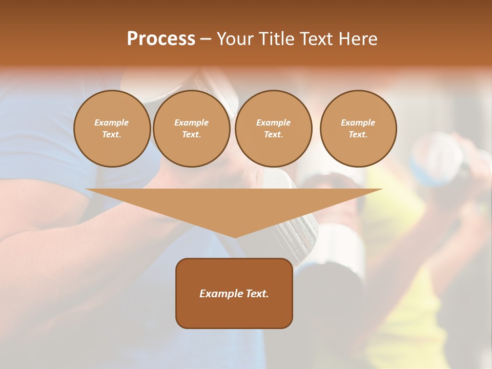 Sport Weights Sportive PowerPoint Template
