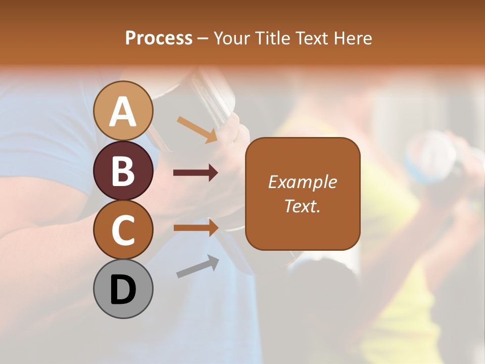 Sport Weights Sportive PowerPoint Template