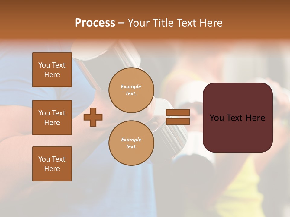 Sport Weights Sportive PowerPoint Template