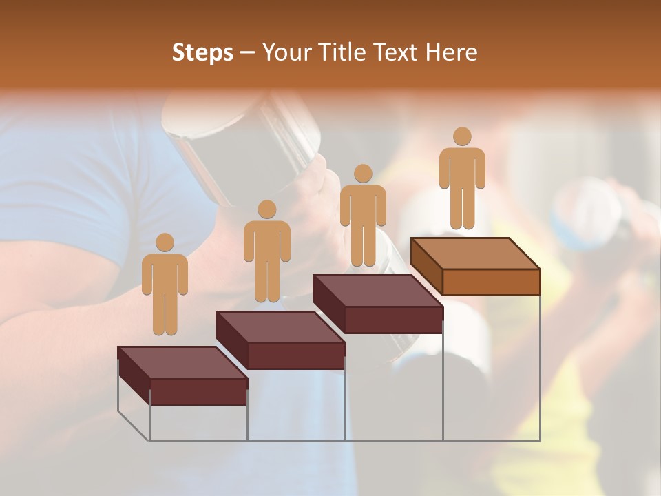 Sport Weights Sportive PowerPoint Template