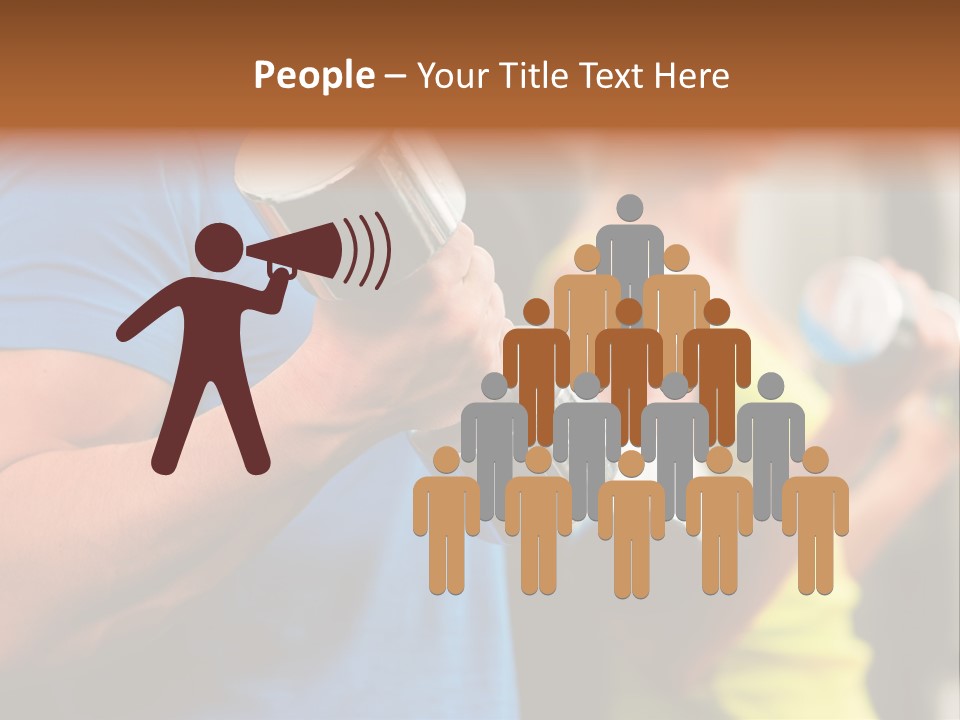 Sport Weights Sportive PowerPoint Template