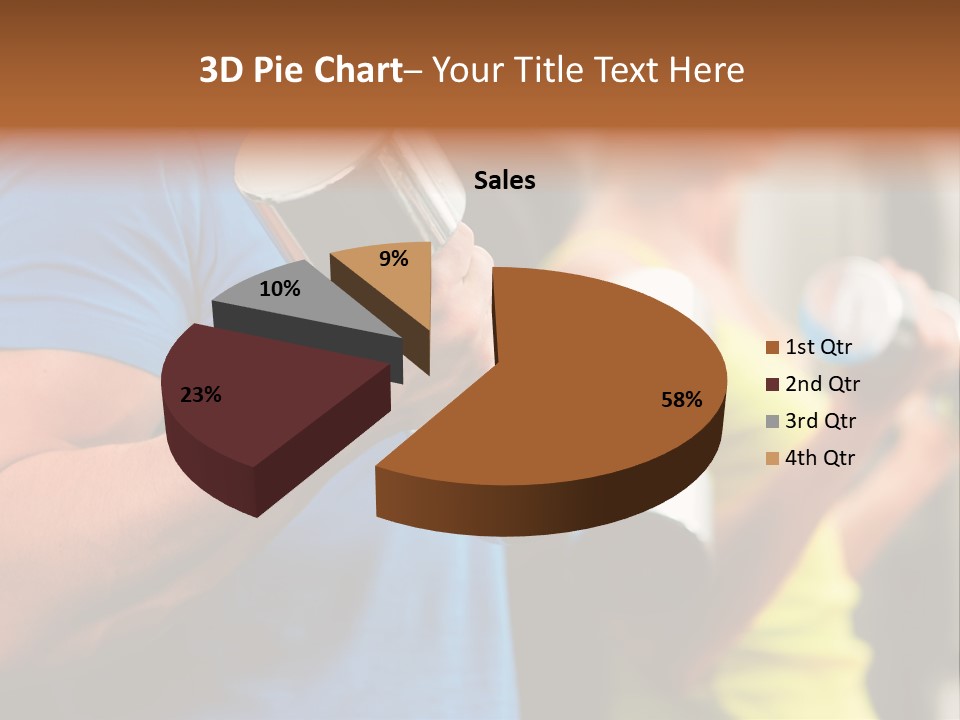 Sport Weights Sportive PowerPoint Template