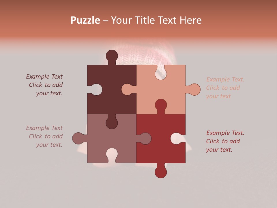 Life Girl Down PowerPoint Template