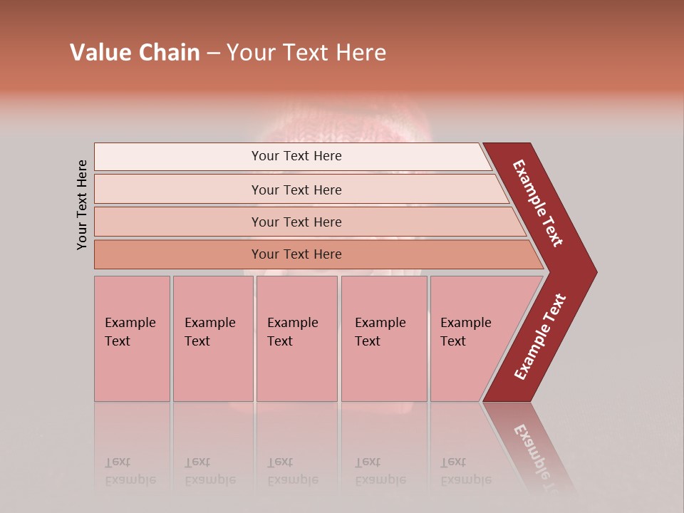 Life Girl Down PowerPoint Template