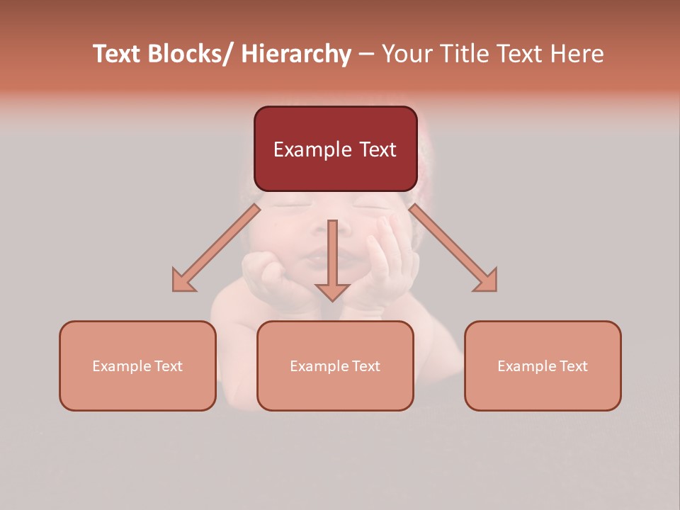 Life Girl Down PowerPoint Template