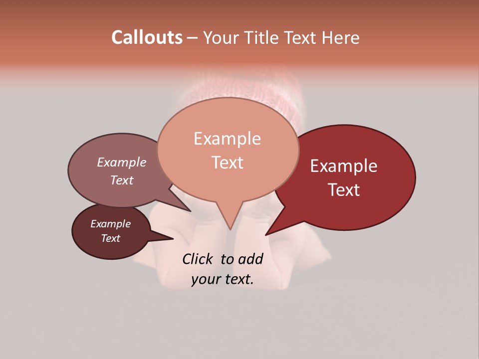 Life Girl Down PowerPoint Template