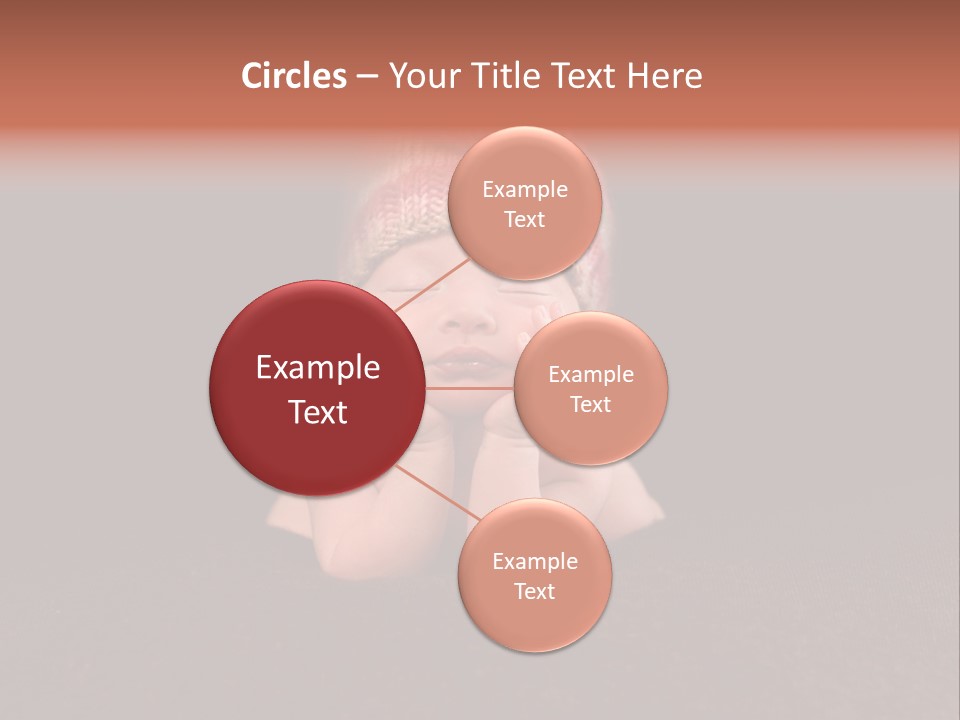 Life Girl Down PowerPoint Template