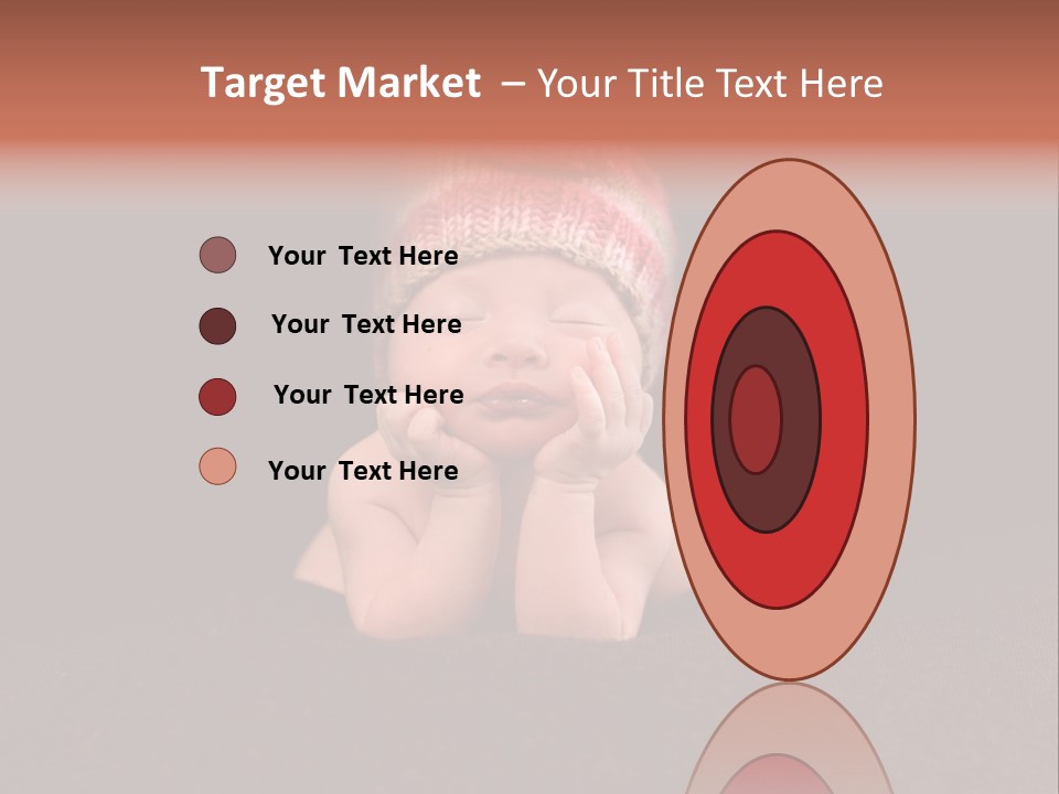 Life Girl Down PowerPoint Template