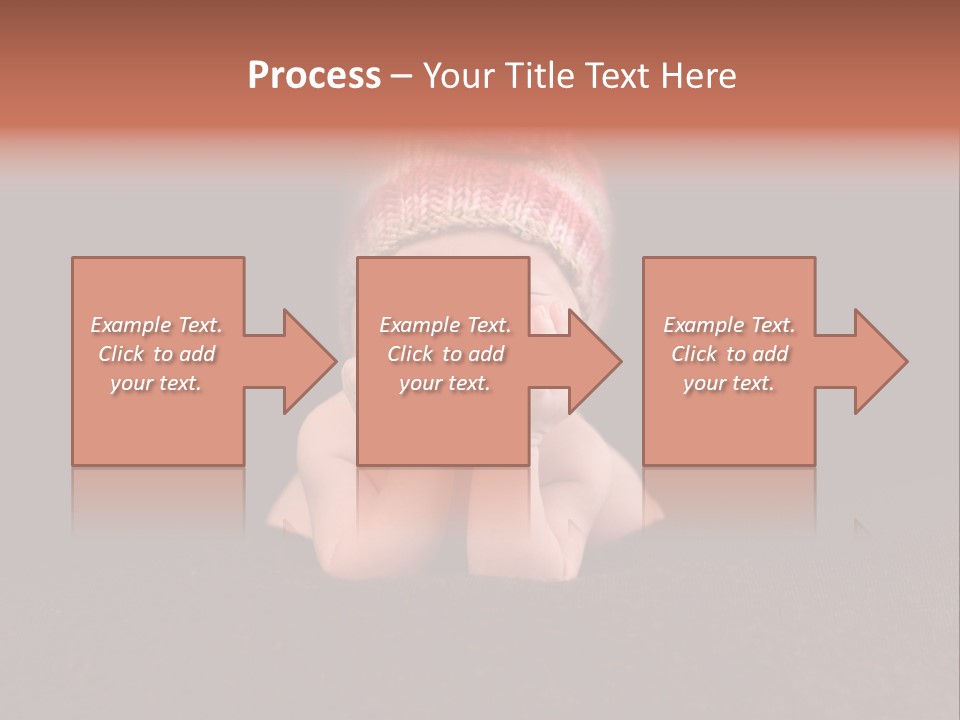 Life Girl Down PowerPoint Template