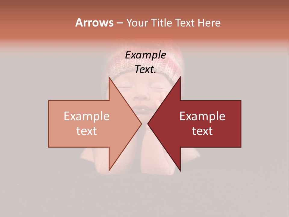 Life Girl Down PowerPoint Template