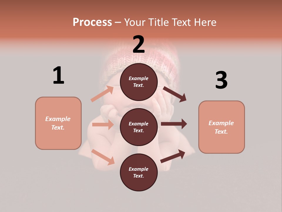 Life Girl Down PowerPoint Template