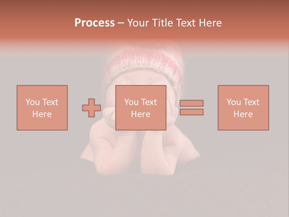 Life Girl Down PowerPoint Template