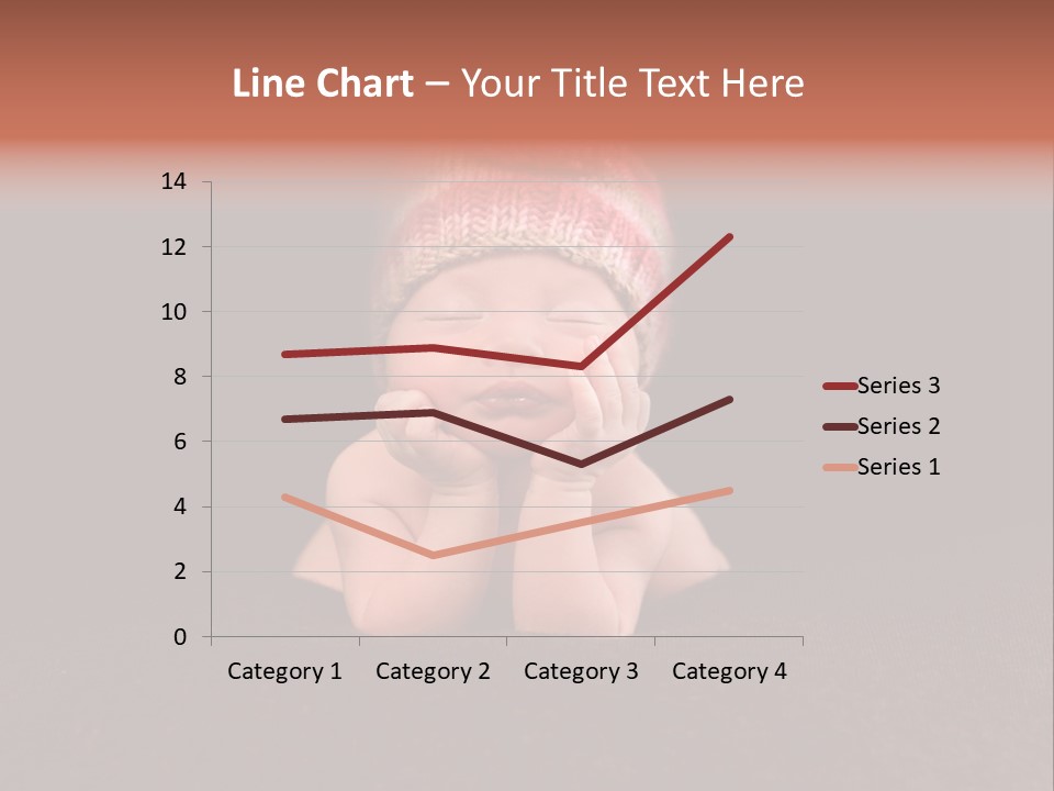 Life Girl Down PowerPoint Template