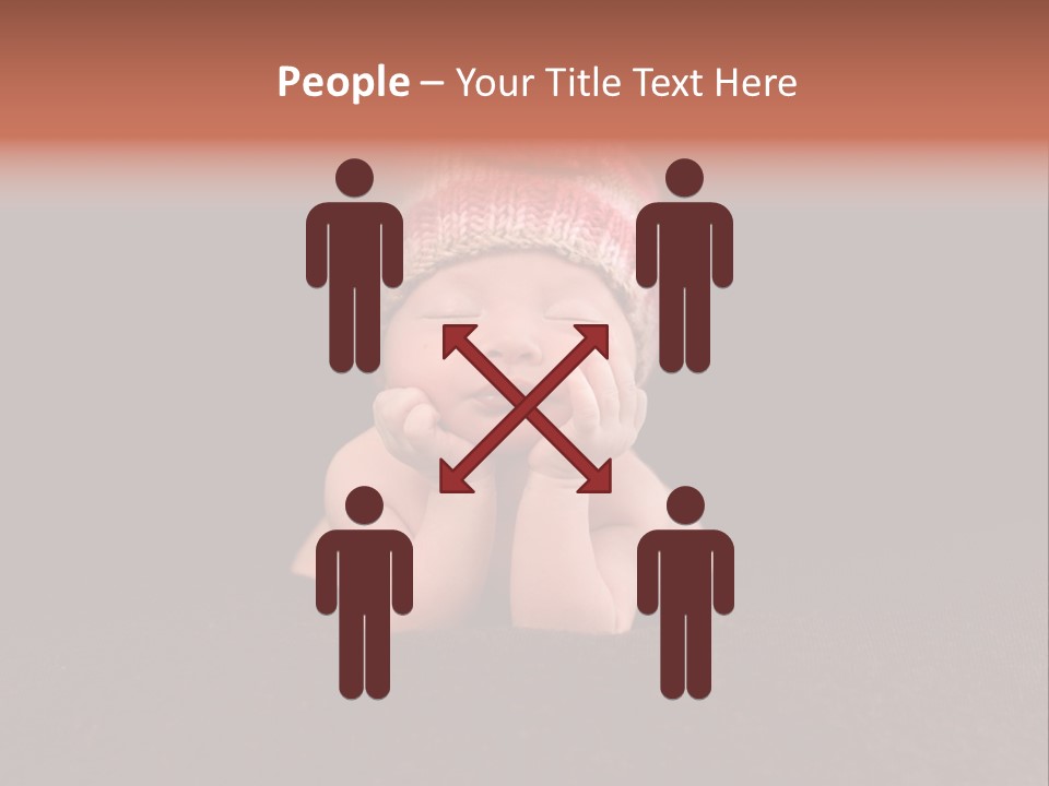 Life Girl Down PowerPoint Template