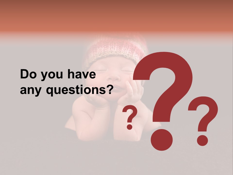 Life Girl Down PowerPoint Template