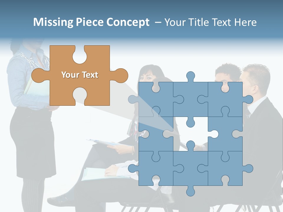 Seminar Staff Persons PowerPoint Template